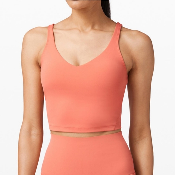 Lululemon Rustic Coral Align Tank - Size 8 - Picture 3 of 4